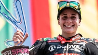 Carrasco’s remarkable comeback and the sad tale of grand prix racing’s female pioneer