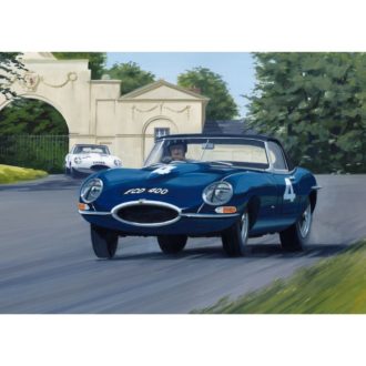 Product image for Oulton Park, 15 April 1961 | Graham Hill and Roy Salvadori | Jaguar E-Types