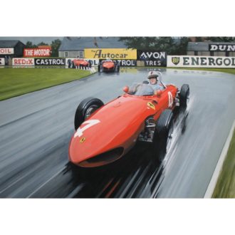 Product image for British GP, Aintree, 15 July 1961 | 'Taffy' von Trips | Ferrari 156 'Sharknose'