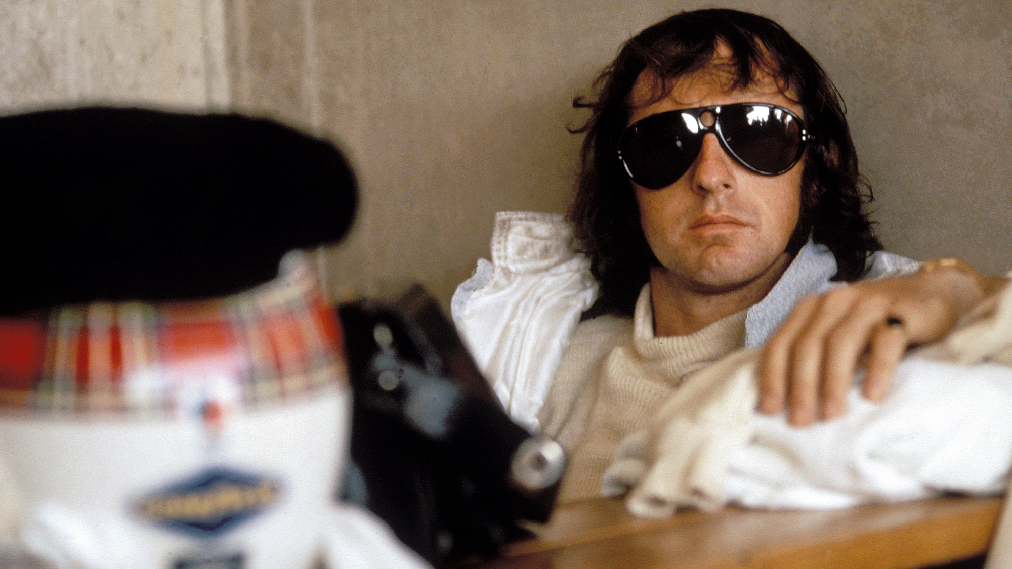 Jackie Stewart at Zandvoort for the 1971 Dutch Grand Prix