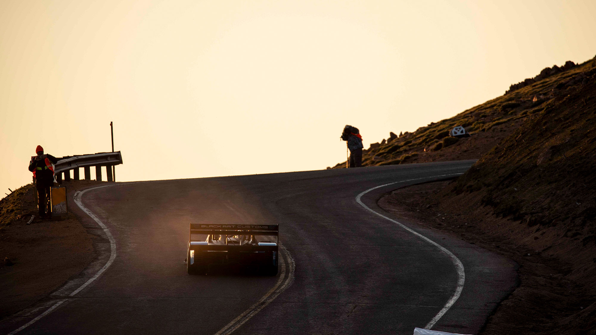 Rear of Robin Shute Wolf on Pike's Peak in 2021