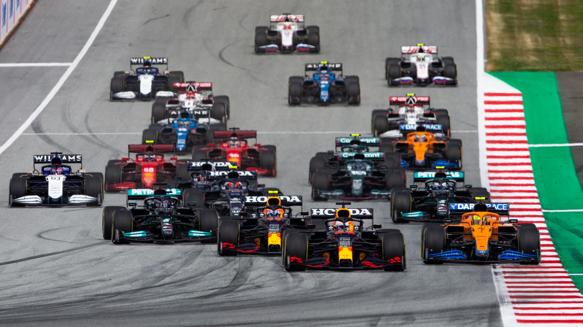2021 Austrian GP start
