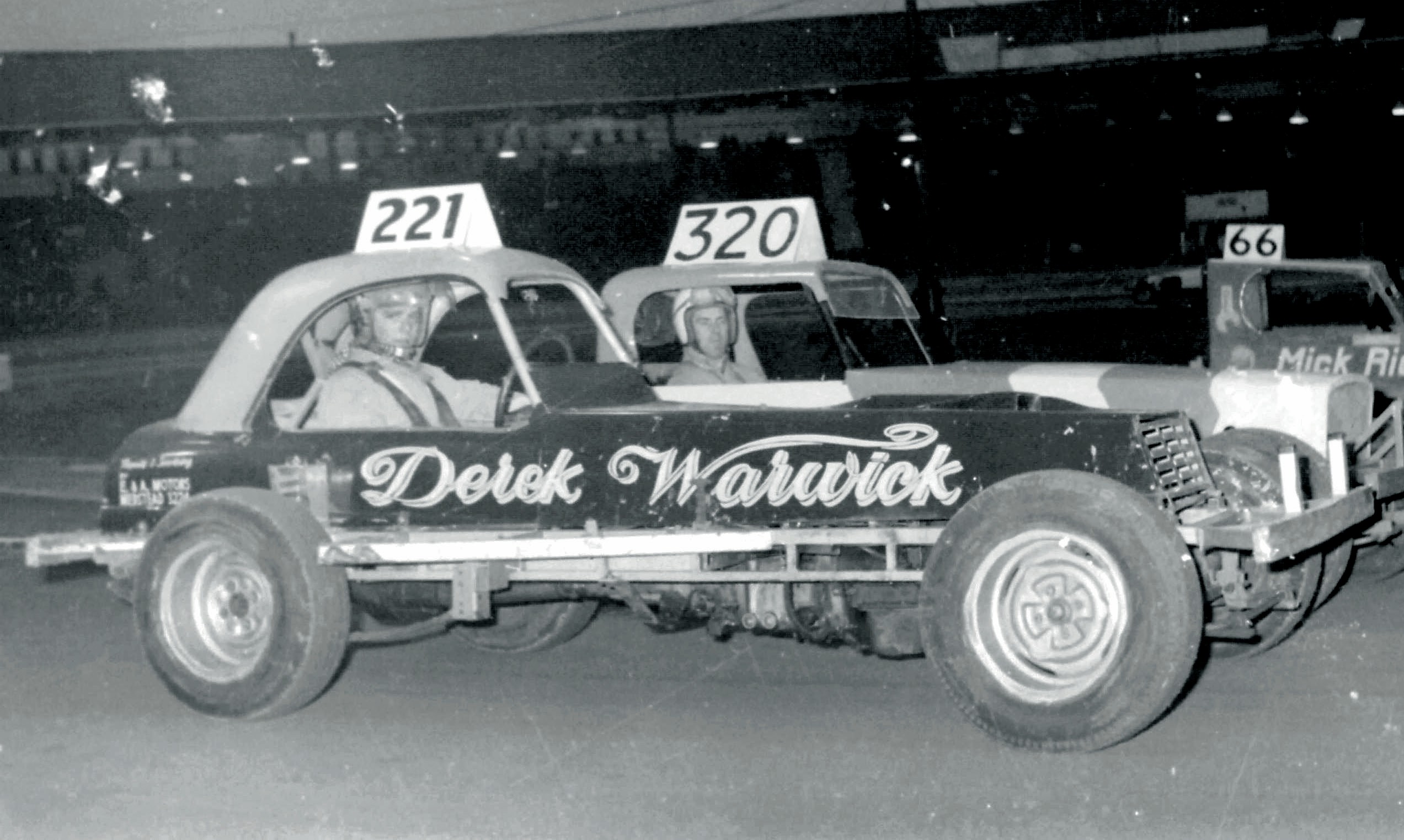 Derek Warwick and Dave Pierce in Superstox