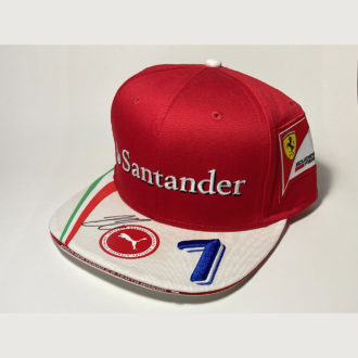 Product image for Kimi Räikkönen signed Ferrari, Formula 1 Cap